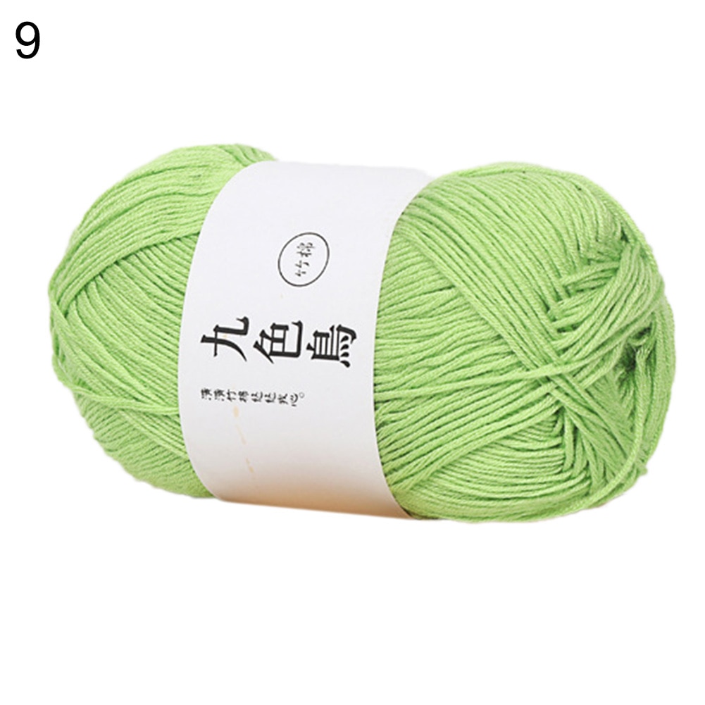 50g/Roll Thin crochet Yarn Soft Wool Yarn For Knitting Crochet Hooks For Hand Knitting Wool Needles Hand Acrylic Yarn DIY Sewing: 9