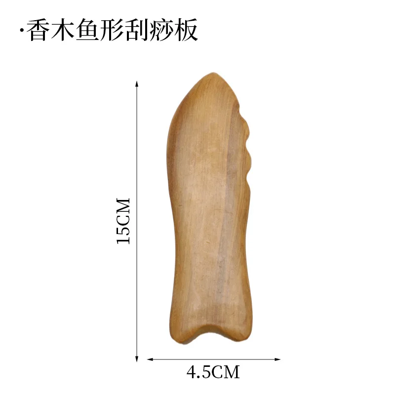 Wood Trigger Point Massage Gua Sha Tools Lymphatic Drainage Tools,Wood Therapy Massage Tools for Back Leg Hand Face
