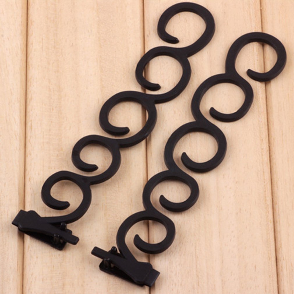Duizendpoot Vlecht Franse Reverse Haarlok Apparaat Haar Stijl Gevlochten Haar Clip Twist Vlecht Haarband Kinderen Modelleren Haarlok Apparaat: Black