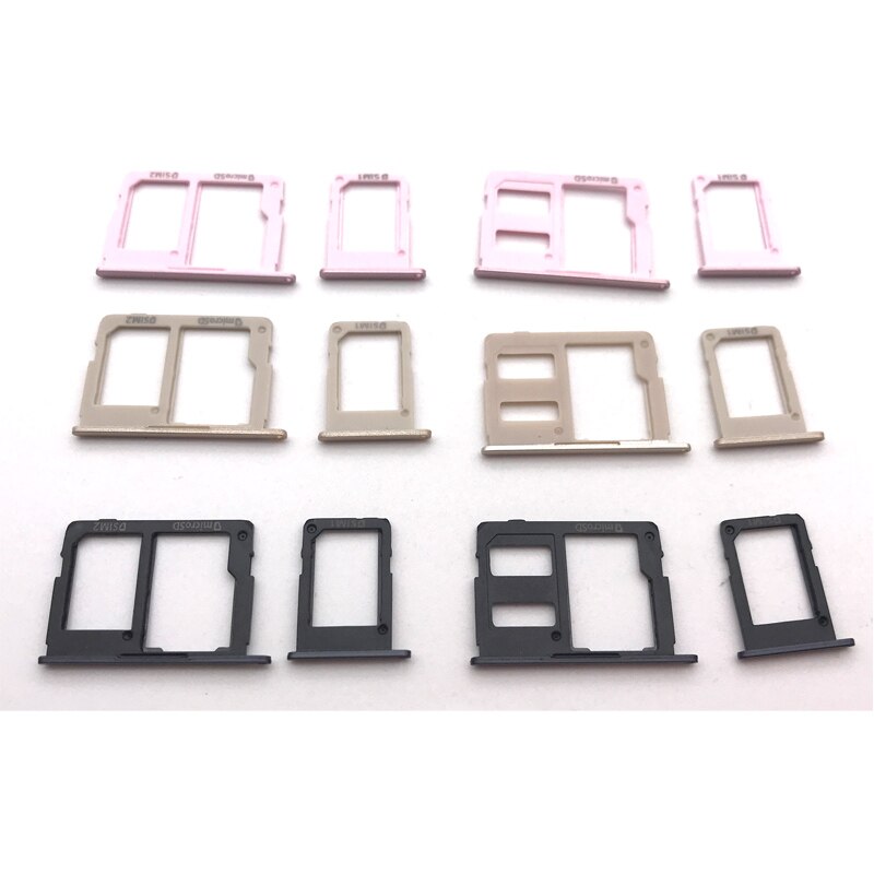 Simple et double SIM pour Samsung Galaxy J3 J5 J7 /J330 J530 J730F SIM/Micro SD carte plateau fentes lecteur adaptateur de réparation