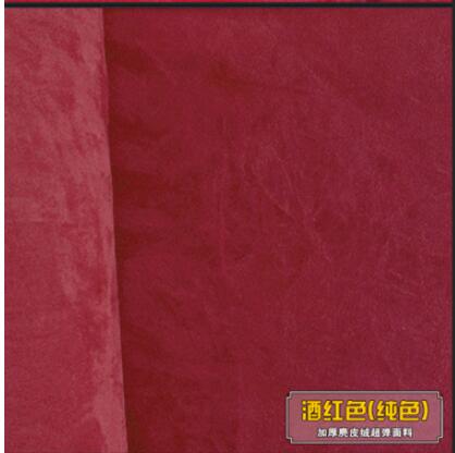 Auto Interieur Renovatie Kleurverandering Suede Gemodificeerde Plafond Onderhoud Mode Auto-interieur Kleur Veranderen Grondstoffen: wine Red