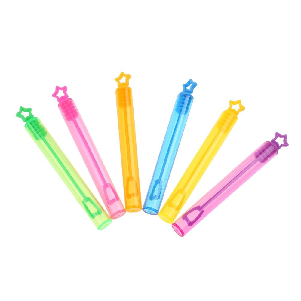 Tubo de ensayo con burbujas de agua para niños, botella vacía con burbujas de Color Love Stars, para decoración de fiestas, bodas y Navidad, 12/24 unidades