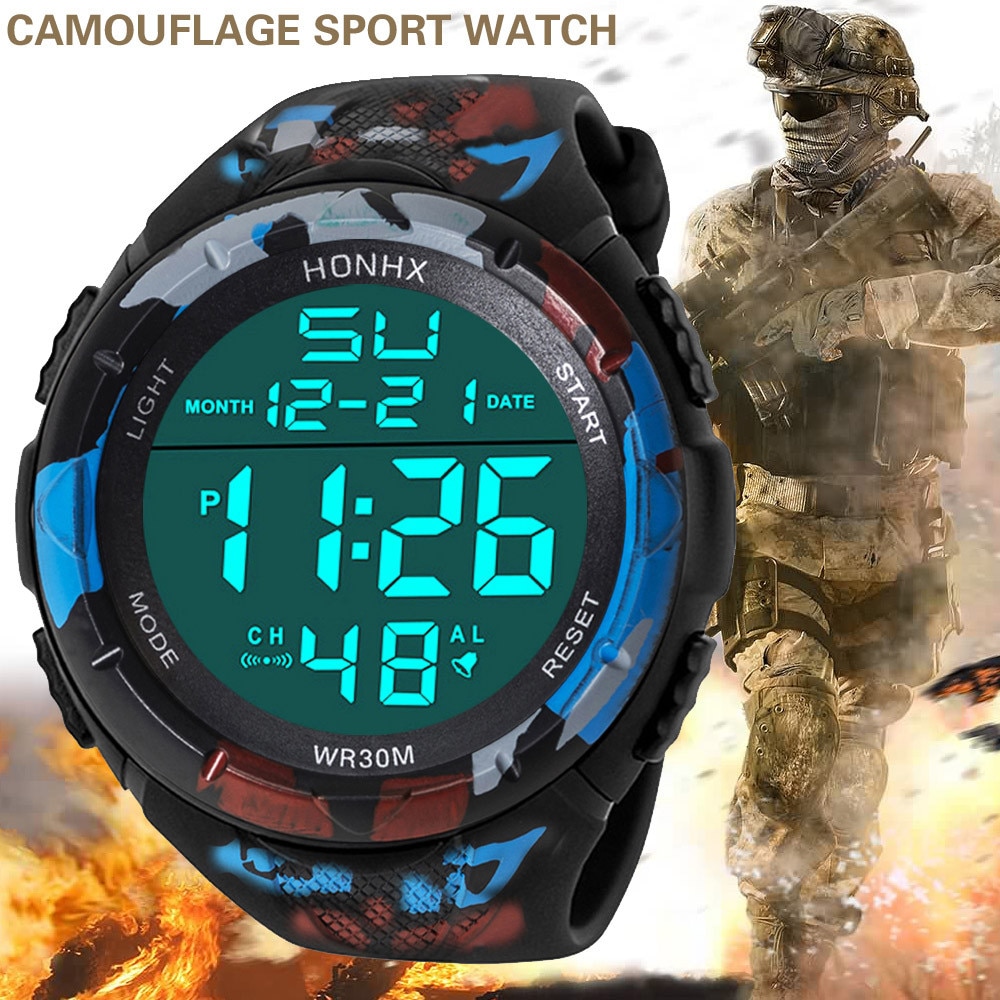Digitale Horloge Mannen Sport Horloges Voor Mannen Waterdichte Klok Outdoor Horloge Mannelijke Relogio Digitale Masculino
