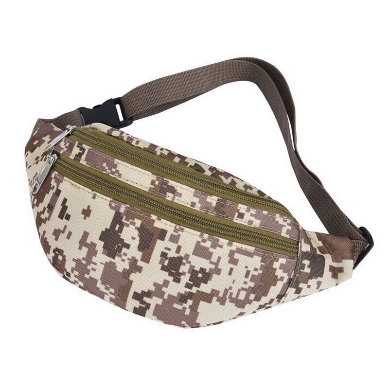 Ladies Waist Bag Zipper Large Capacity Male Casual Sports Crossbody Bags Multifunctional Shoulder Bag For Women: style4