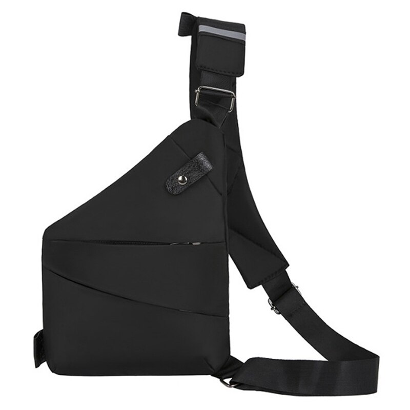 Mann Wasserdichte Persönliche Schulter Tasche Brust Tasche Kreuz körper Schlinge - Anti Diebstahl: BKR