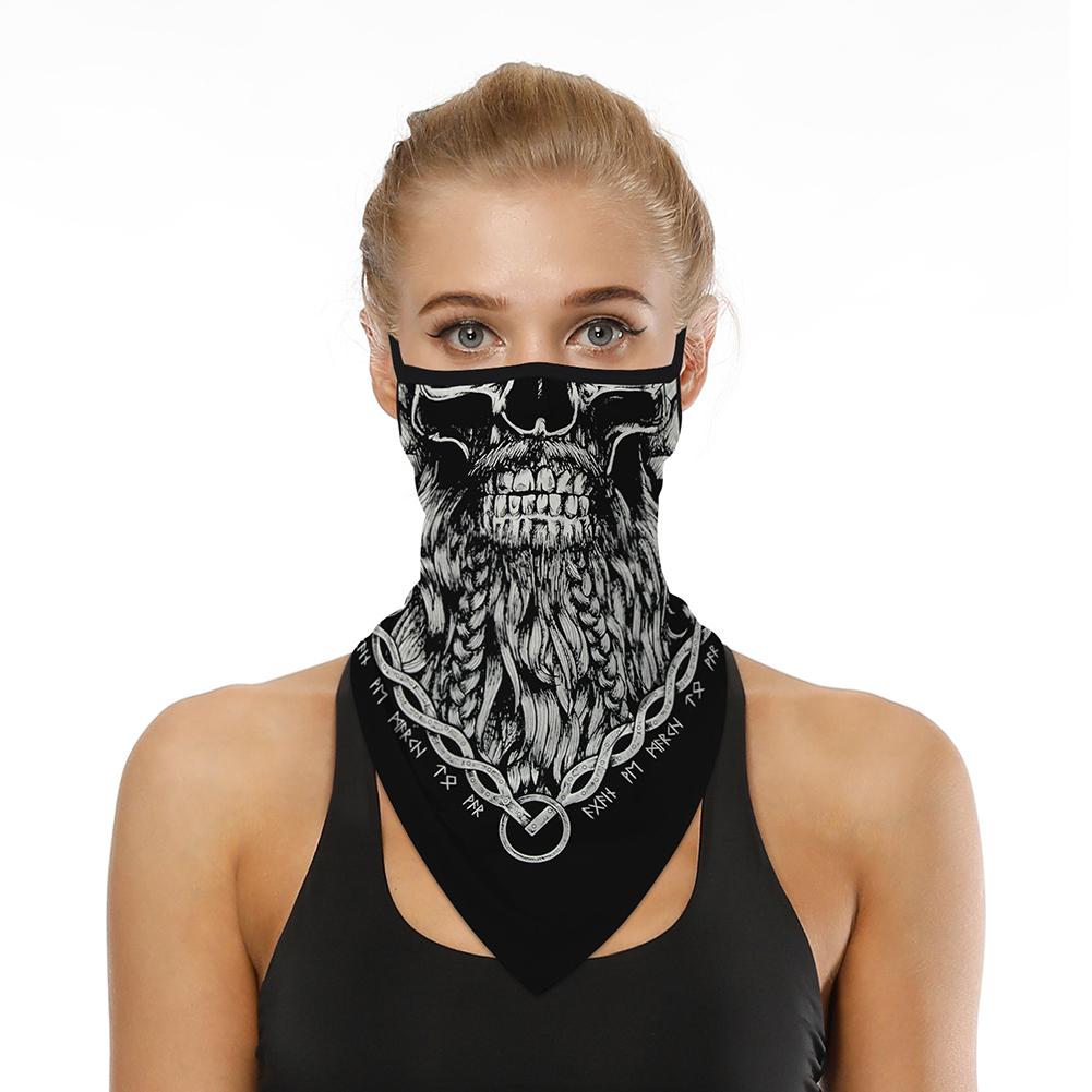 magique Bandana visage écharpe pendaison oreille visage couverture UV Protection antipoussière cyclisme randonnée chapeaux masque pêche écharpes 1PC