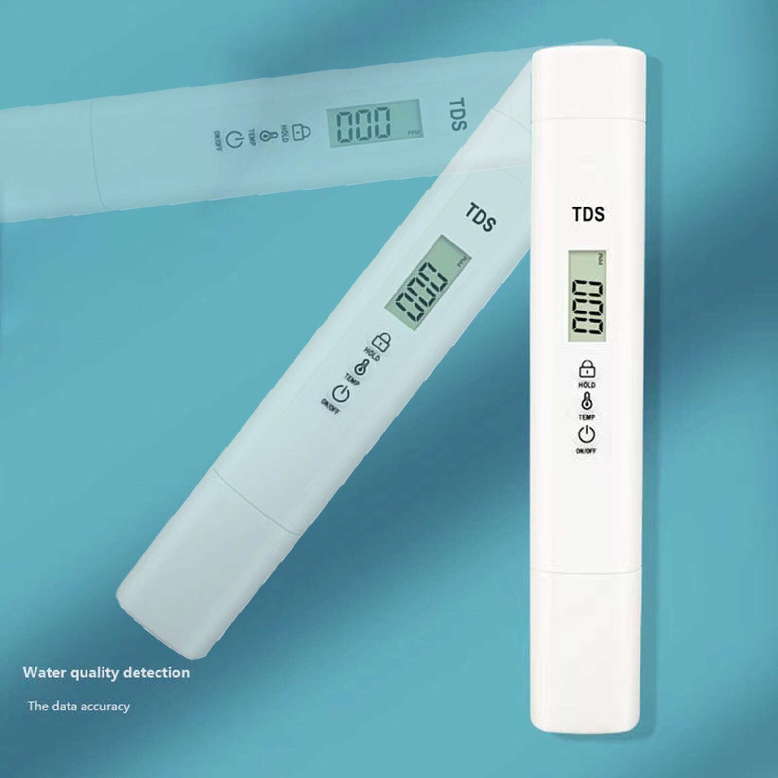 TDS Meter Digital Water Tester 3 In 1 Water Meter Home Water Test Kit 0-9990 Ppm Measuring Pen Aquariums Swimming Pools