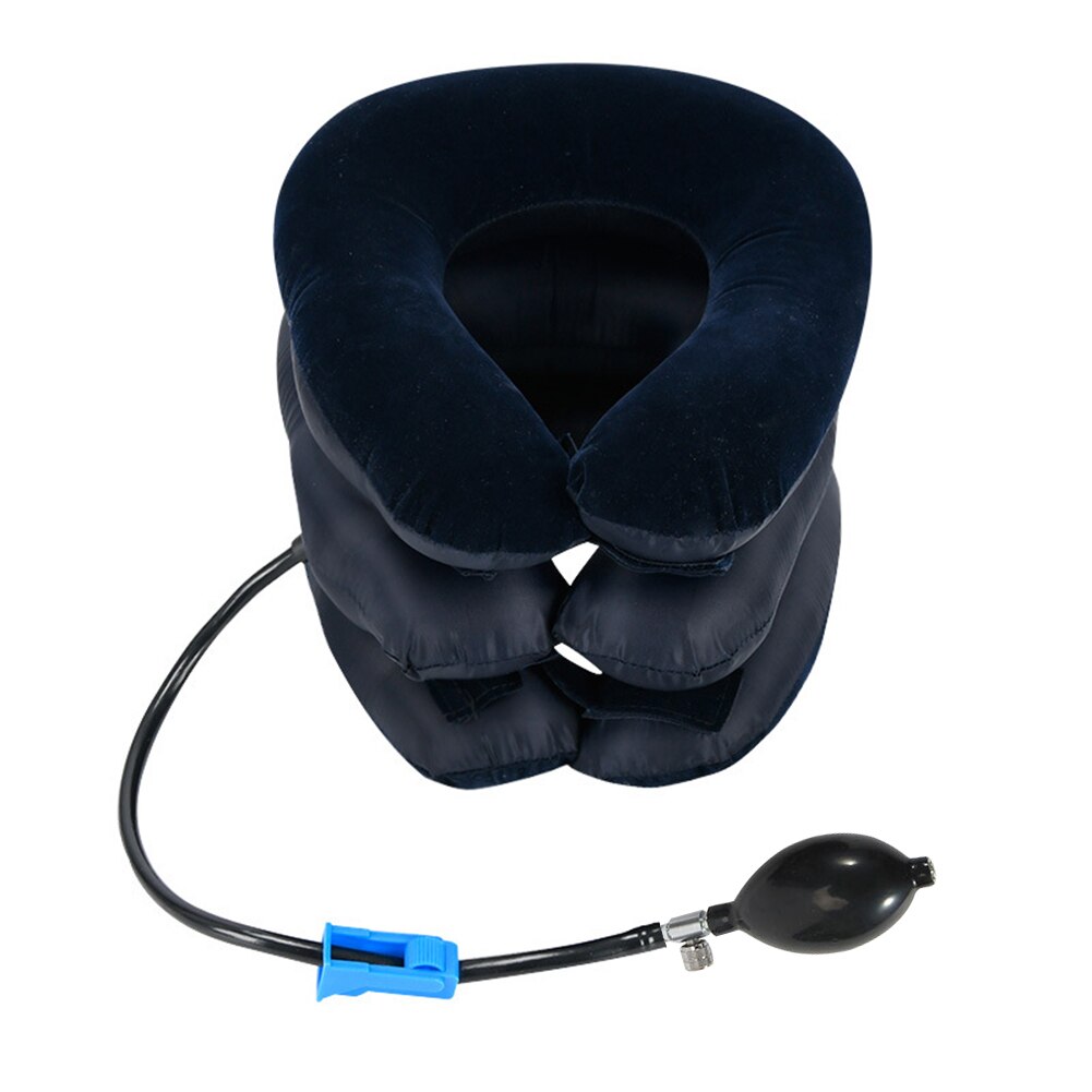 Terapia di trazione del collo gonfiabile supporto della Vertebra barella del collo dolore trazione cervicale supporto cuscino assistenza sanitaria
