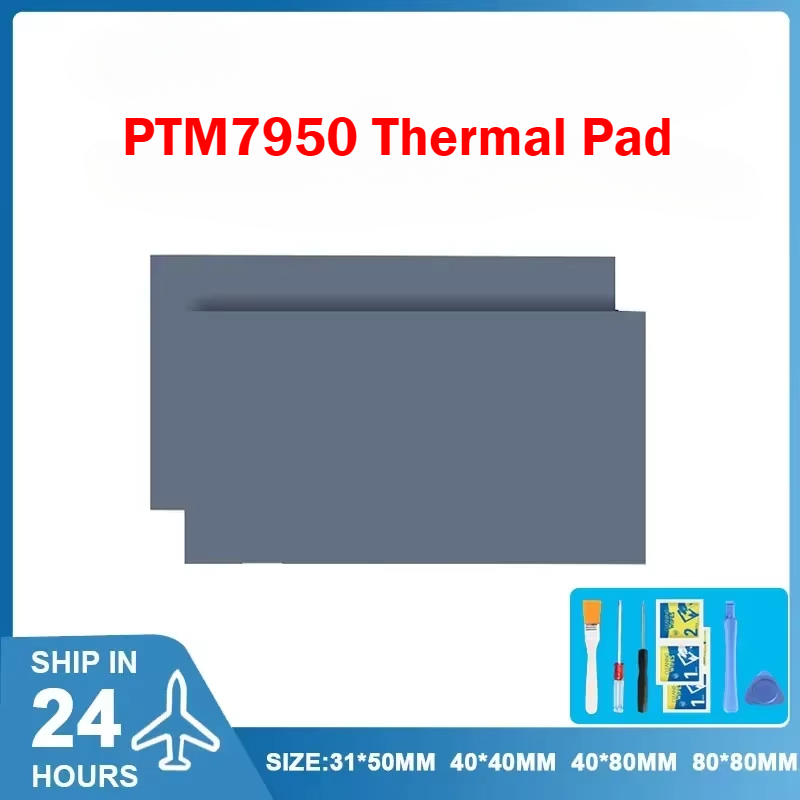 Pour Honeywell PTM7950 tampon à changement de Phase, ordinateur portable GPU CPU Dissipation thermique joint de tampon thermique en Silicone 8.5 W/mk t sakoмопрокладка Rodrigo