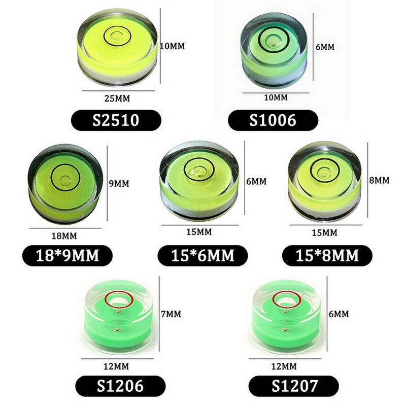 1pcs Bubble Level Round Level Bubble Accessories For Spirit Measuring Instrument