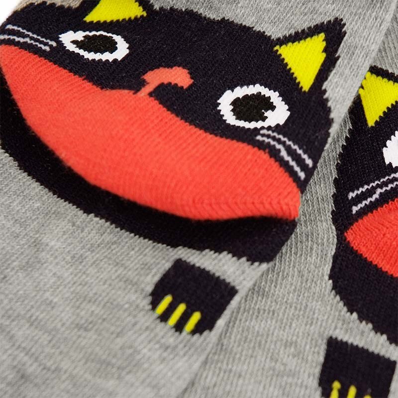 LAWADKA Baby Meisjes Panty Winter Herfst Warm Katoenen Panty Kinderen Panty Meisjes Cartoon Kat Leuke Panty Katoen Kinderen Panty