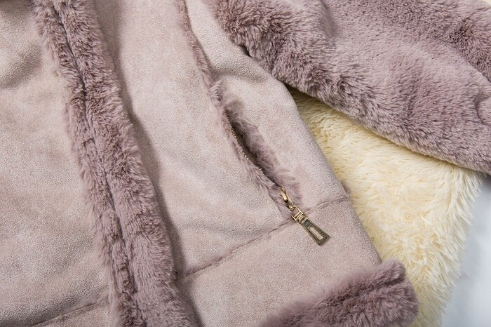 Ragazze cappotto di lana e per bambini di spessore di modo di cotone imbottito cappotto