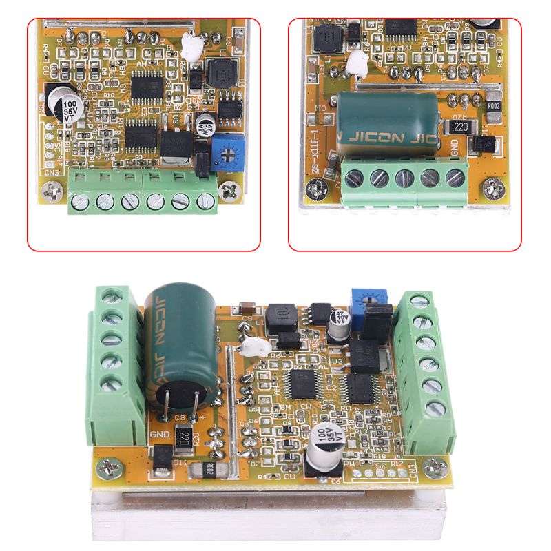 350W 5-36V Brushless Controller BLDC Wide Voltage High Power Three-phase