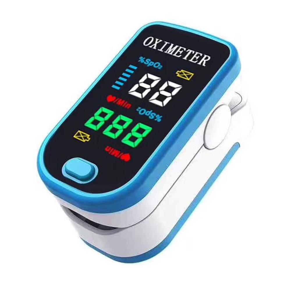 Digitale Vinger Pulsoxymeter Oled Bloed Zuurstof Hartslag Gezondheid Diagnostische Monitor Tool Vinger Oximeter Met Handleiding