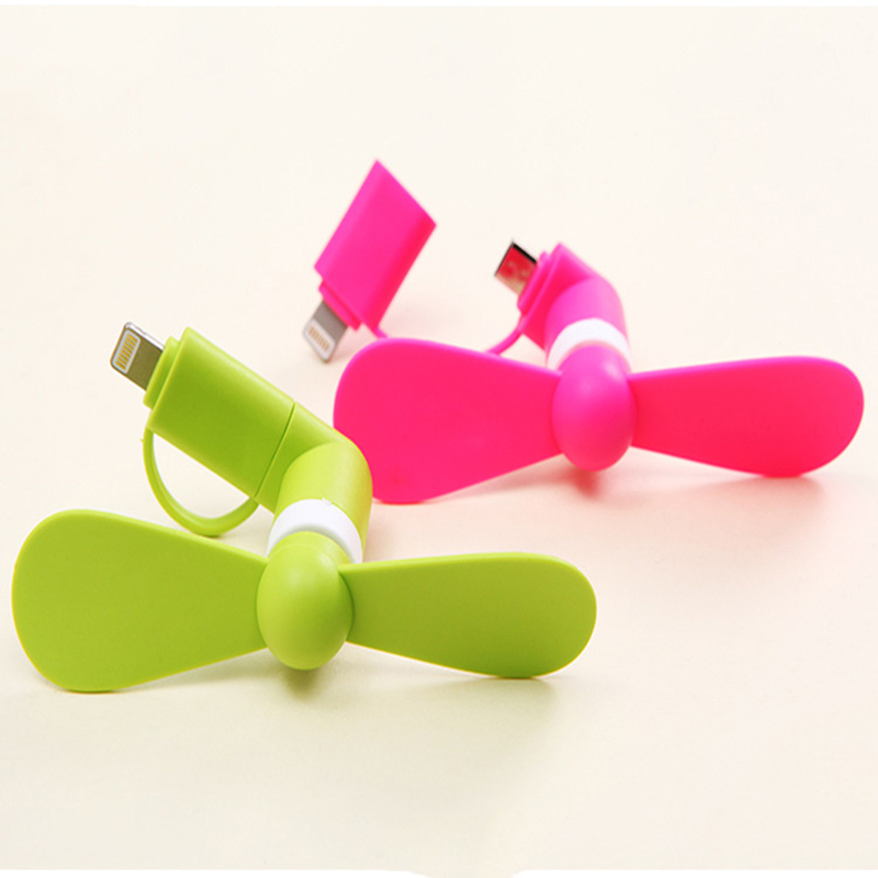 Heculas usb-fläkt flexibel mobiltelefon mini-fläkt avtagbara fläktar för android ios typ-c power bank laptop usb-prylar