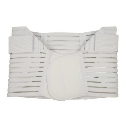 Ceinture de maternité soutien du dos bande de ventre protecteur de grossesse ceinture de soutien orthèse de soutien de l'abdomen bande de ventre orthèse arrière grossesse: White XXL