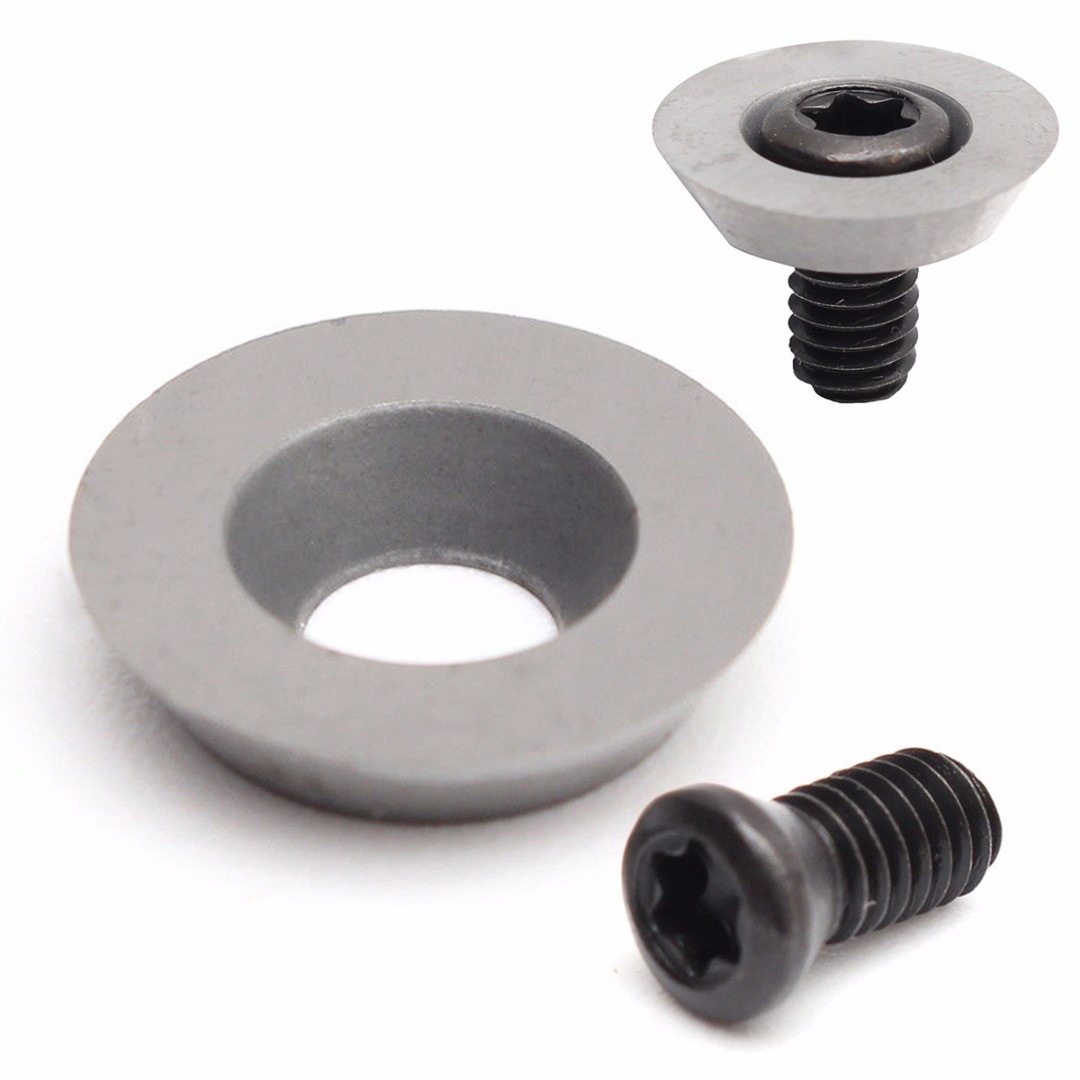 Turning Tool Round Carbide Insert with Screw 12mm Diameter For Processing Wood