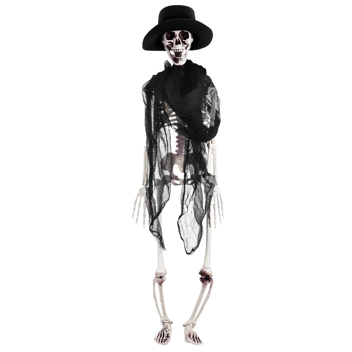 90cm halloween skelet dekorationer desktop kranie ornamenter gør-det-selv hængende pynt til hjemmet butik hjemsøgt hus dekoration