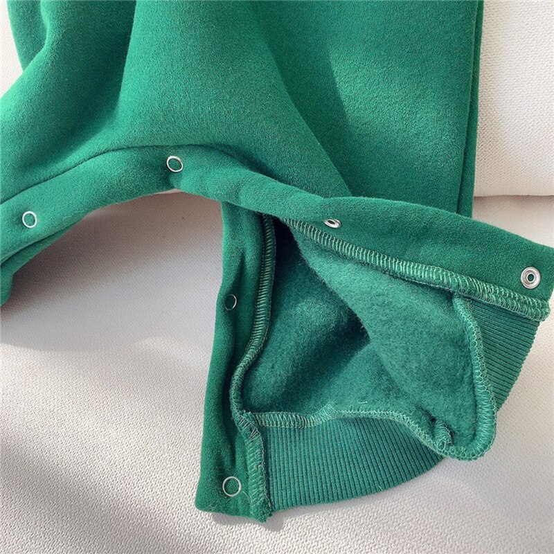 MILANCEL-ropa gruesa para bebé, peleles de estilo coreano, Mono para niño, novedad de invierno de