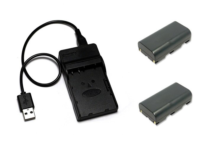 Sb -l160, sb  l160, sb -l110a, sb  l110a, sb -l320, sb  l320, sb -l480, sbl 480 batteri + usb-lader til samsung sc -l650 sc-l700 sc-l710 sc-l750