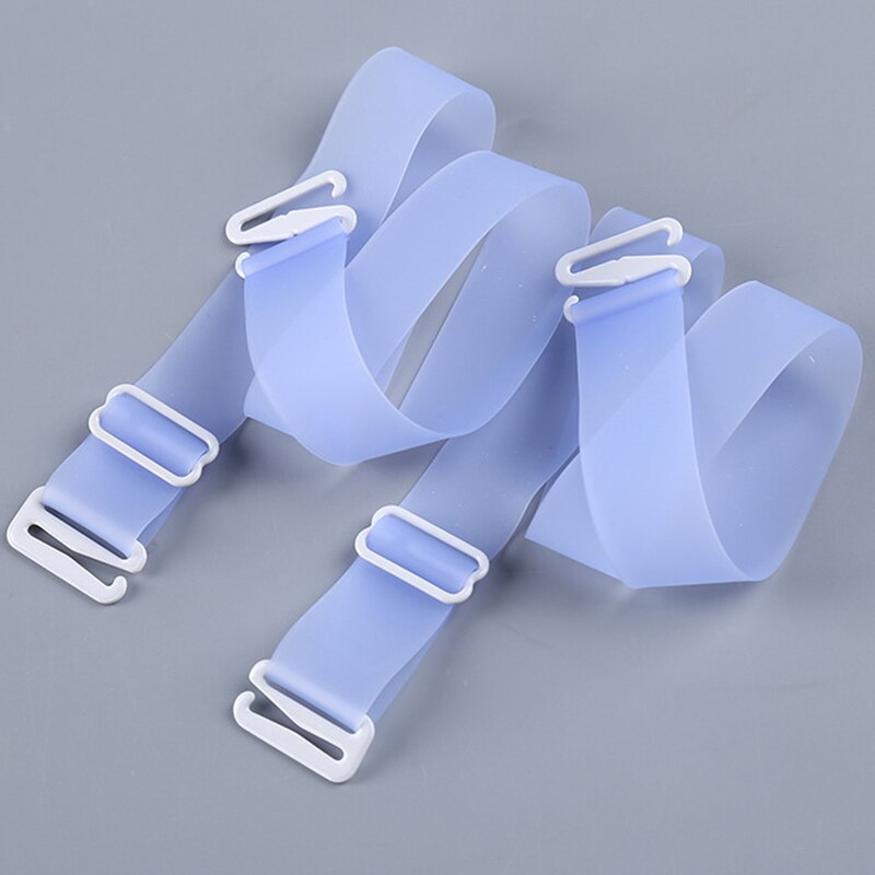 Vrouwen 1.8cm Breed Non Slip Bh-bandjes Verstelbare Silicone Bra Strap Soft Backless Schouder Riem Accessoires