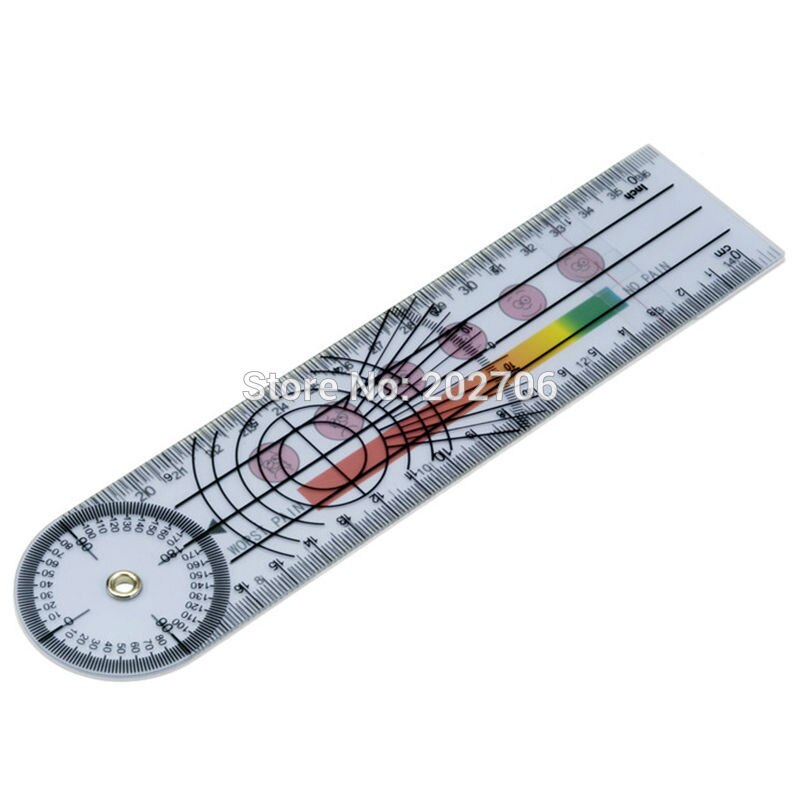 2 in 1 Pain goniometer Spinal Goniometer Ruler Mot... – Grandado