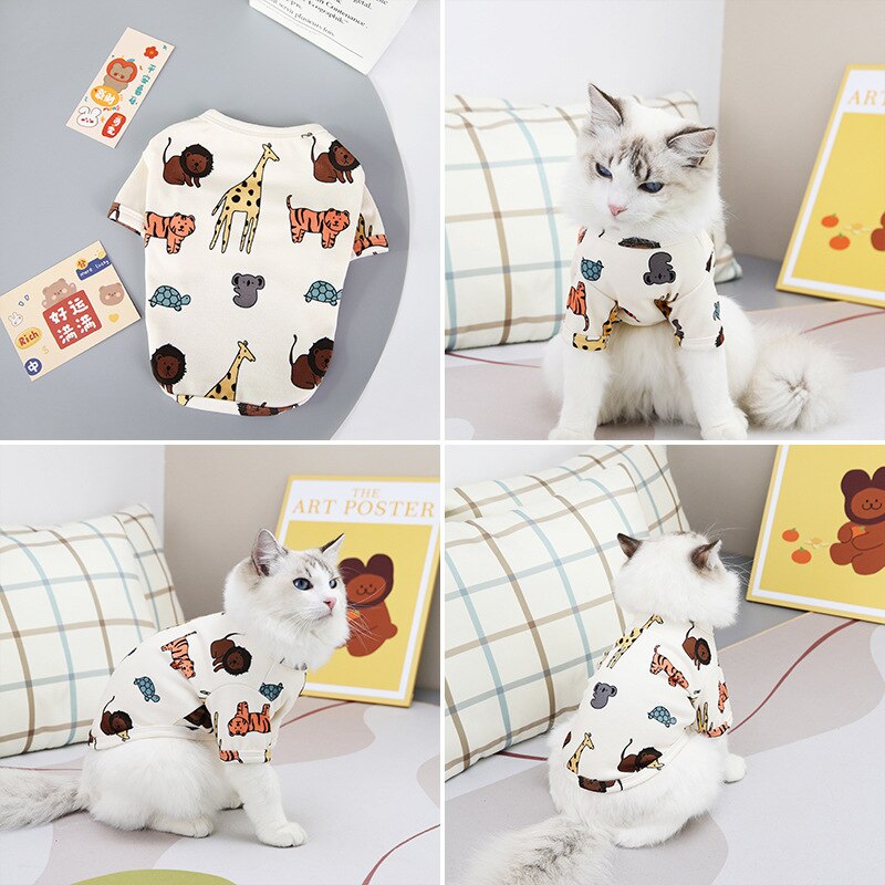 Sommer Katze Kleidung Winter Haustier Welpen Kätzchen Mantel Jacke Für klein Mittel Hunde Katzen Chihuahua Yorkshire Kleidung Kostüm S-2XL: Löwe / M