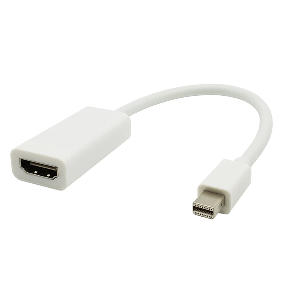 Mini DP Auf HDMI Mini DP ZUM HDMI Kabel Mini Displayport Adapter Konverter Kabel 1080P Laptop Computer Zubehör: Weiß