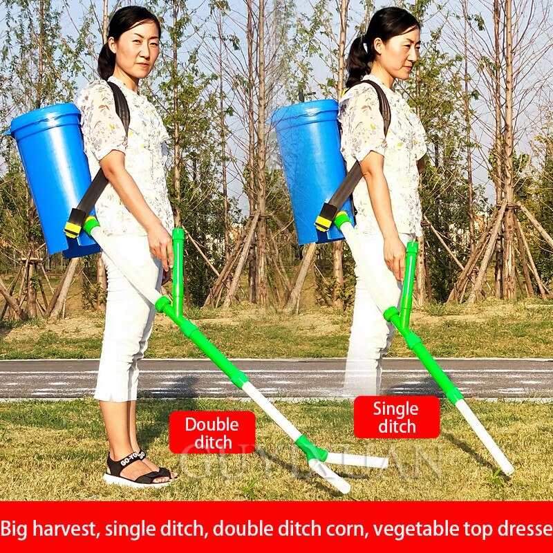 GUYX 196 Household agricultural belt fertilizer applicator Manual fertilizer applicator Small fertilizer spreader