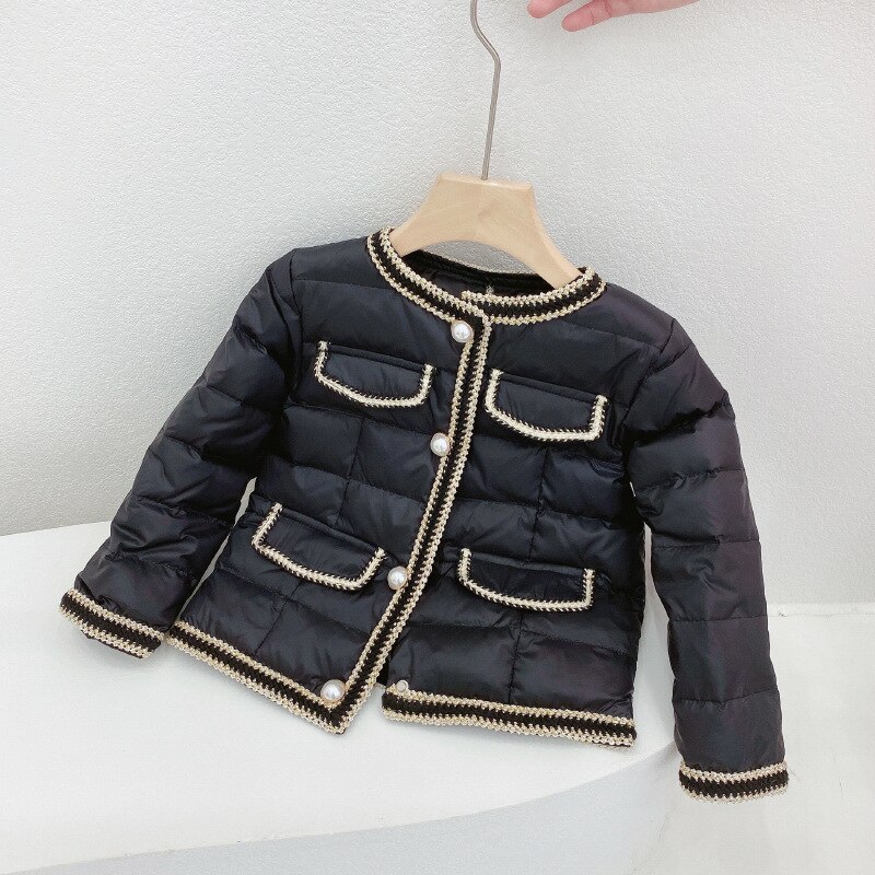 Autumn and Winter Children's Down Jacket Style Short Coat Clothes for Girls