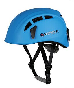 Xinda-casco de escalada en roca al aire libre, equipo de rescate de montaña, espeleología para ampliar la seguridad, trabajo de espeleología: SkyBlue