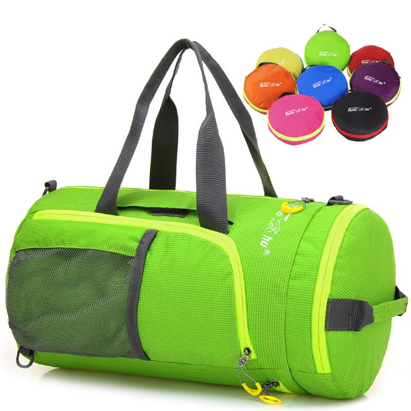 Outdoor Multifunctionele Waterdichte Nylon Unisex Camping Sport Zakken Vouwen Knapzak Packsack Schoudertassen Reizen Wandelen Tassen