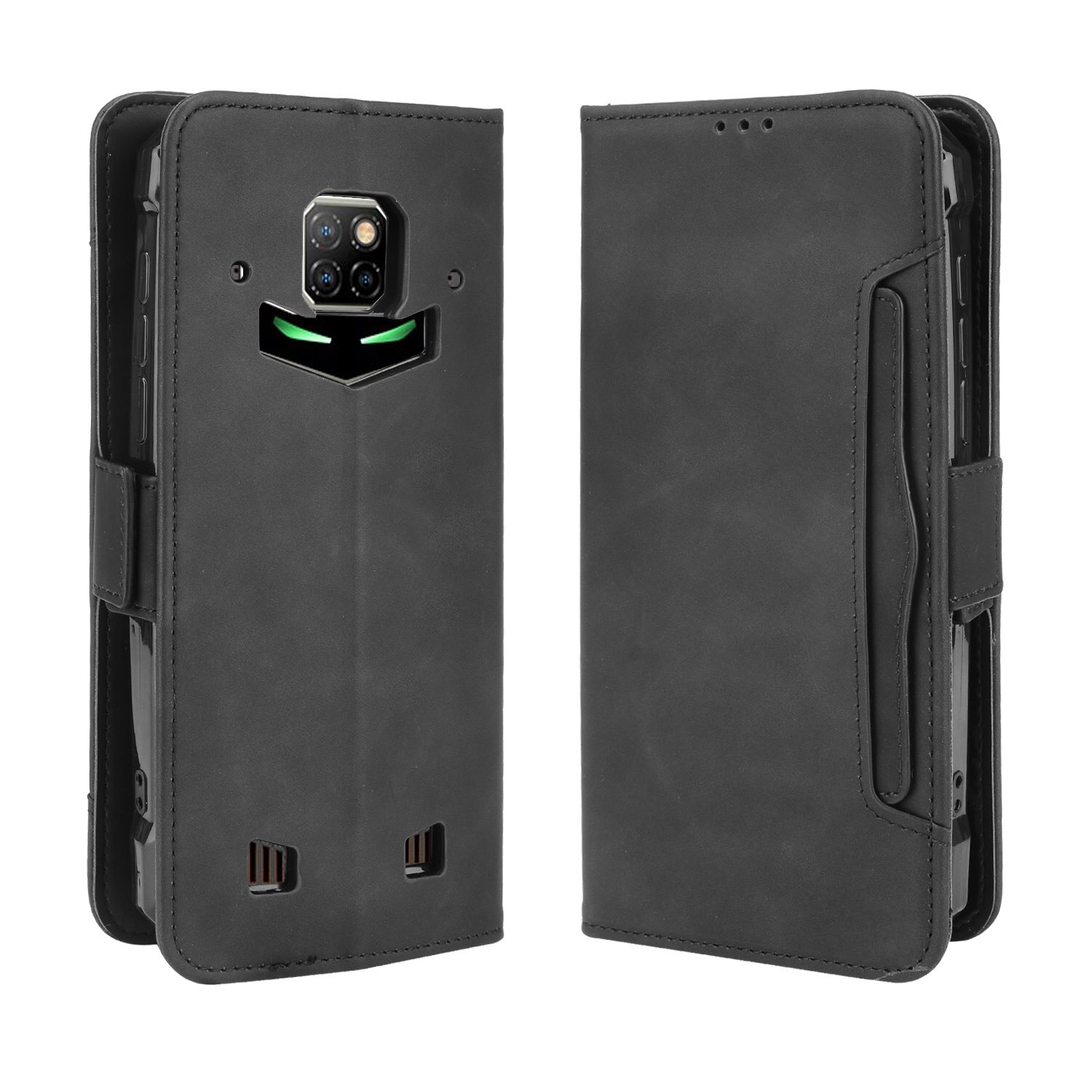 Voor Doogee S88 Plus Case Premium Leather Wallet Leather Flip Multi-Card Slot Cover Voor Doogee S88 Pro S88Plus s88Pro Telefoon Case