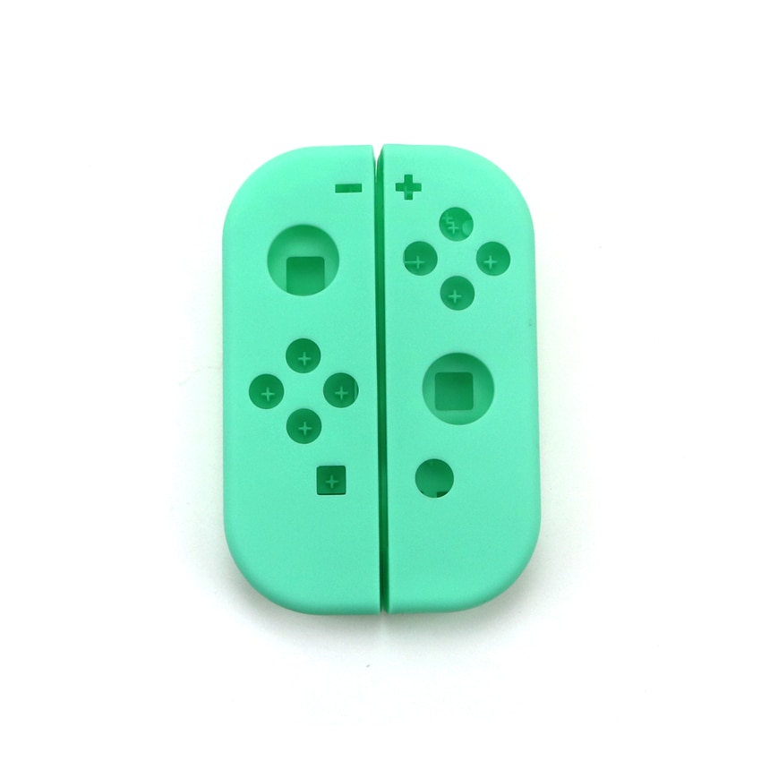 YuXi-funda de plástico frontal y trasera Con marco medio para nintendo Switch NS, caja de cubierta para mando de Joy-Con, NX