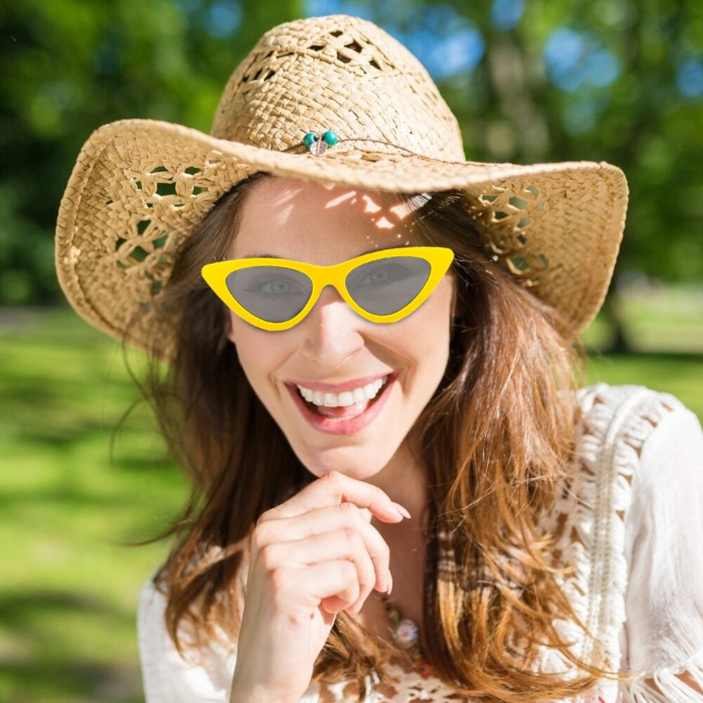 Cat Eye Zonnebril Goggles Vrouwen Sexy Driehoek Retro Kleine Zonnebril Mannen Eyewear Vrouwelijke UV400 Fietsen Vissen Zonnebril