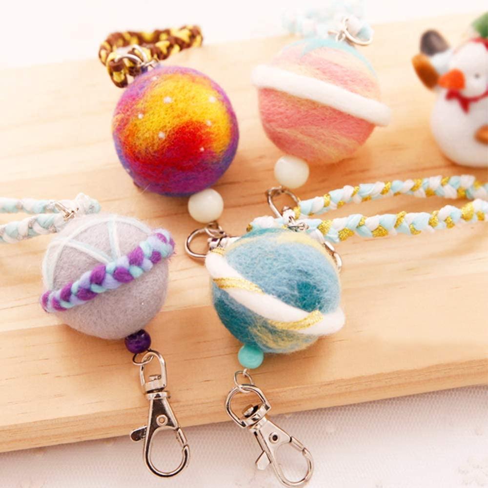 LMDZ 3.53oz Multicolor Wool Roving Yarn, Wool Felting Supplies,Pure Wool, Chunky Yarn, Spinning Wool Roving for Felting DIY