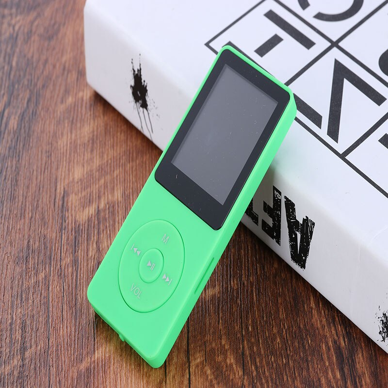 TAOMUSIC-REPRODUCTOR MP3 y MP4 con Bluetooth incorporado, Radio FM, vídeo, E-book, música, 8G, 16G, 32GB, 64GB: Verde / 32 GB