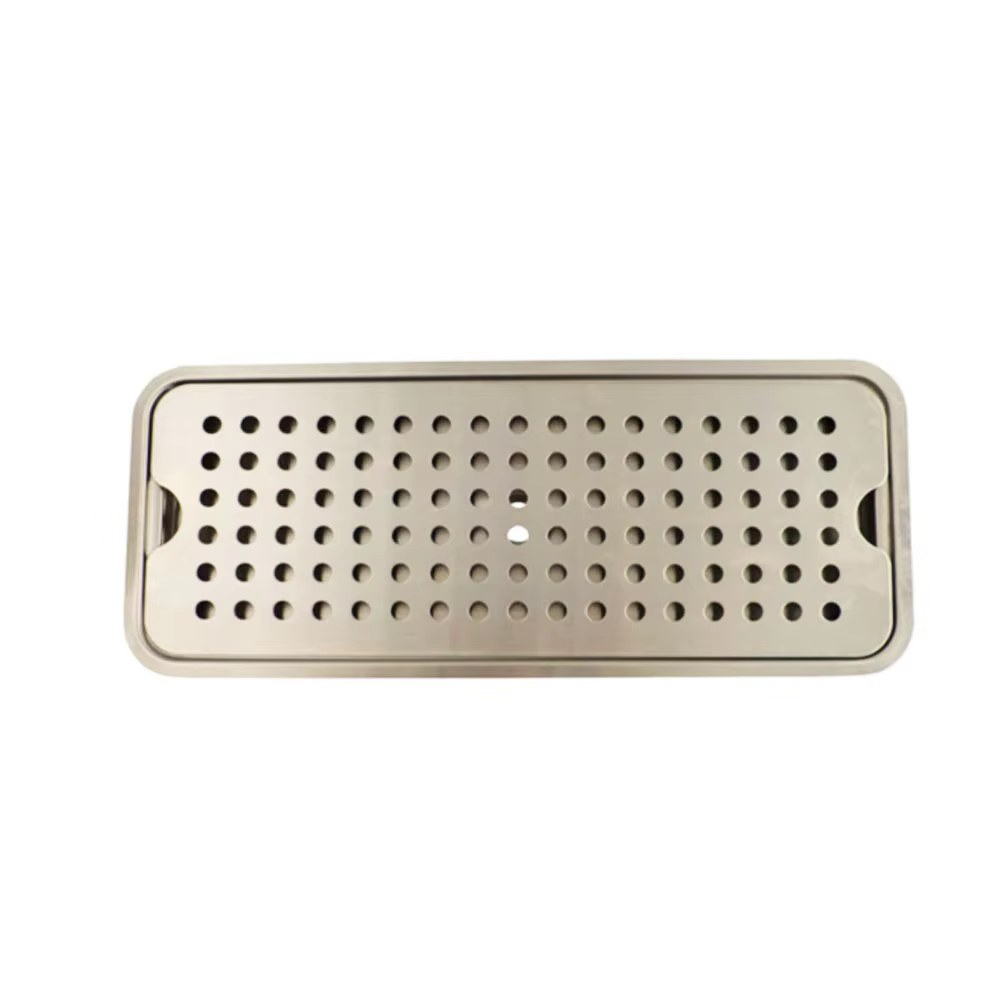 kegland 40cm Counter Sunk Drip Tray stainless steel sink tray homebrew kitchen bar tool bar counter supply