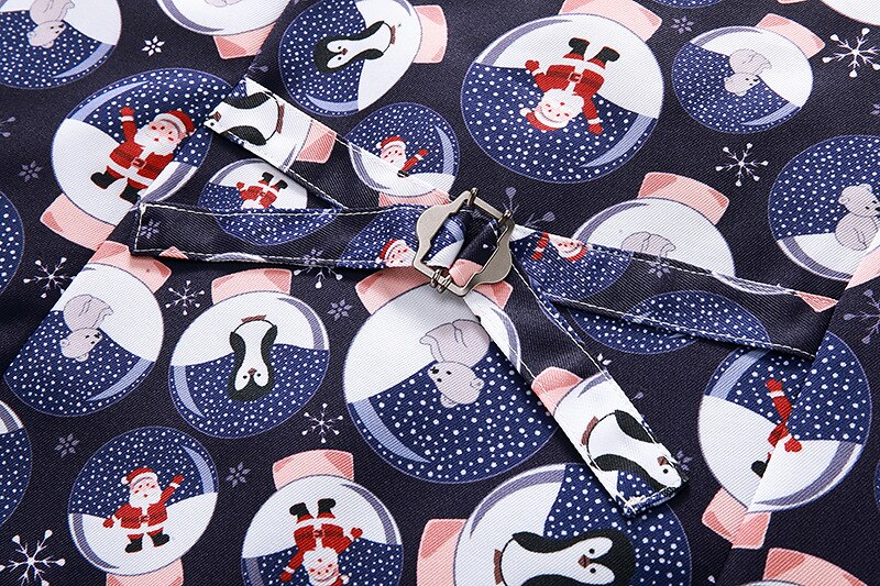 Chaleco navideño de estampado de Papá Noel para Hombre, ropa de de Navidad, para baile de graduación