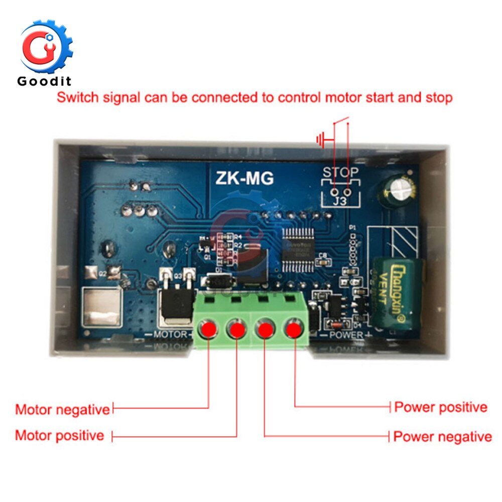 Dc 9-60v 12a digital display pwm likströmsmotorregulator 500w fläktkontroller justerbar frekvens arbetscykel övre nedre med omkopplare