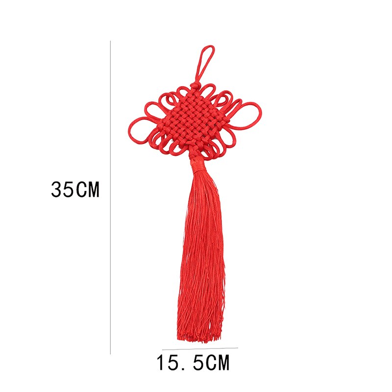 Noeud chinois gland frange frange fleur garniture de gland à la main vêtement décoratif pour rideaux accessoires de décoration de la maison: 10