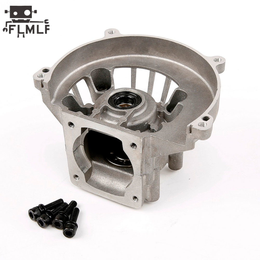 Moteur de voiture Rc 26CC ~ 45CC, carter à 4 boulons pour 1/5 Hpi Rofun Baha Km Rovan Baja Losi 5ive-T DBXL MCD DDT QL FG GoPed Redcat, pièces: Rouge