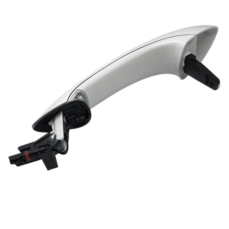 51217276243 Front Left Exterior Door Handle For-BMW 5 / 6 / 7 Series F07 F10 F11 F06 F12 F13 F01 F02 F03 F04(White)