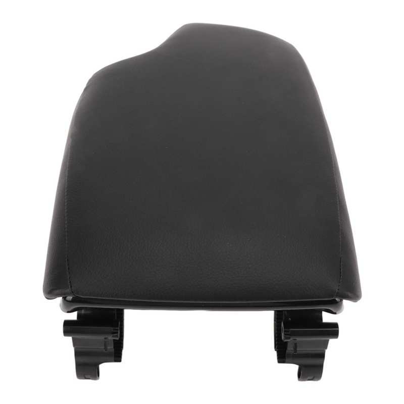 Center Console Armrest Lid Armrest Seat Box Protector Black PU Leather for Car