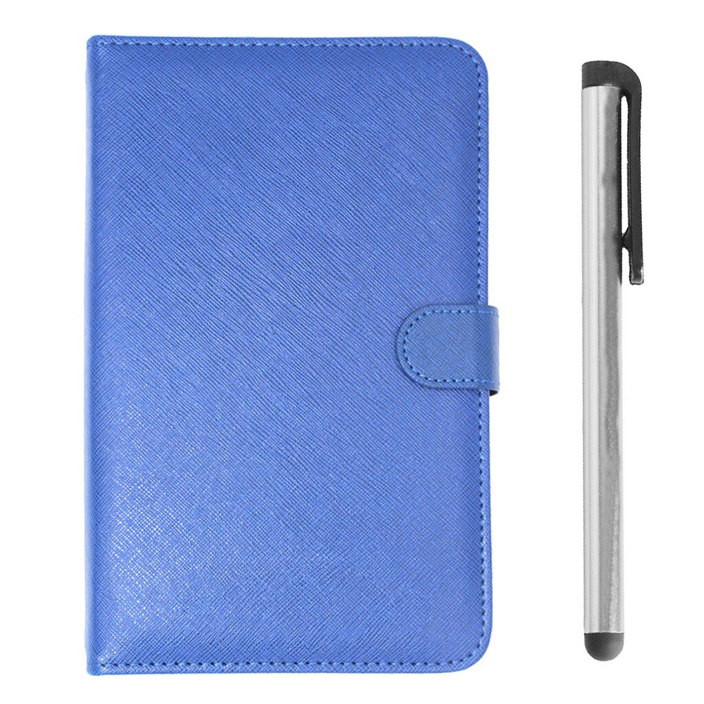 Portable Wireless Bluetooth Keyboard Case For Mobile Phone Protector with Bluetooth Keyboard Smartphone: Blue 