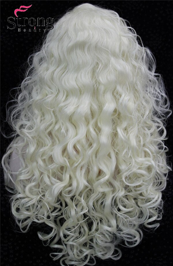StrongBeauty grube długie warstwy loki bez części pełna peruka syntetyczna peruki damskie wybór kolorów: 613A