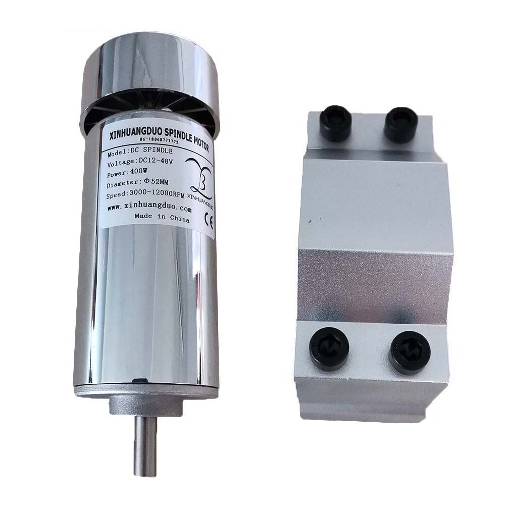 Air cooled 0.4kw CNC Motor + fan spindle Motor Kit 400W Spindle Motor + Power Supply speed governor For Engraving: package 3