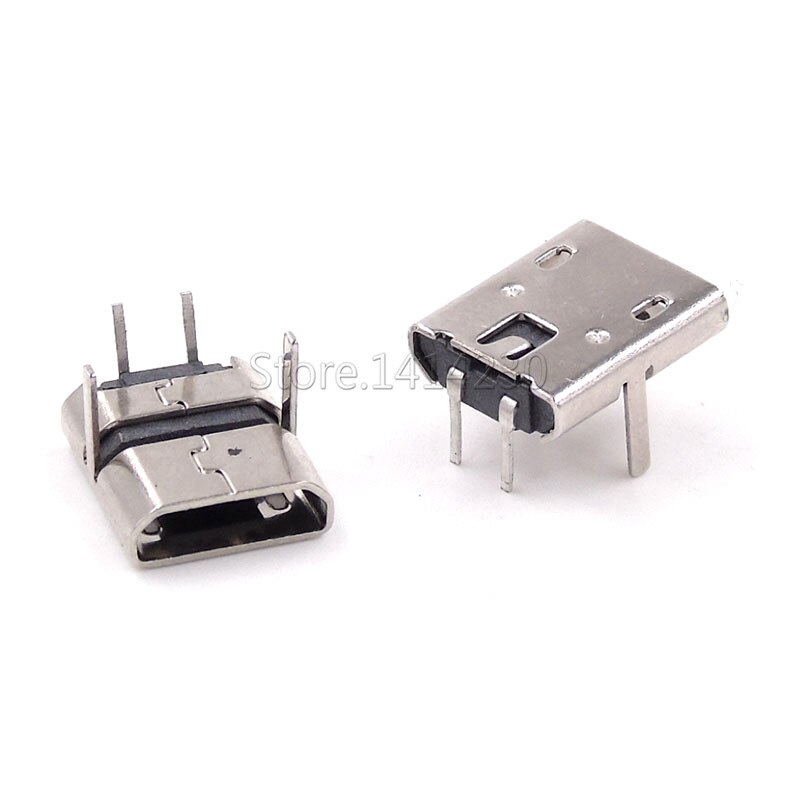 10 stk micro usb 2 pin dip 7.2 micro-usb hunstik bf type b usb stik