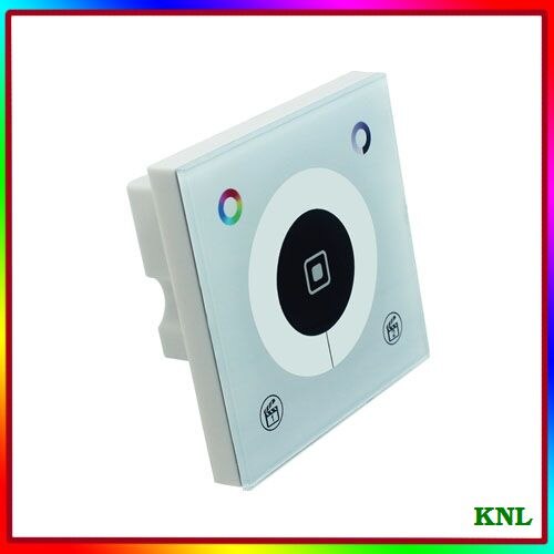 Wall-mount Touch Panel RGB Controller for Led Lamps Strip Lighting 3528 5050 2835 RGB Full Color Controller DC 12-24V Led Dimmer