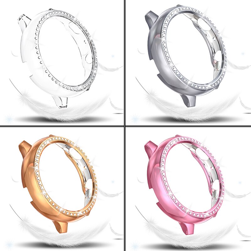 Screenprotector voor samsung galaxy watch active 2, ultradunne zachte siliconen volledige beschermhoes voor galaxy active 40/44mm